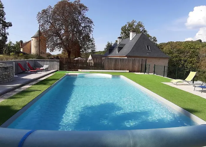 Domaine De Galoubet Lot לינה וארוחת בוקר Beaumat